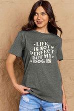 Load image into Gallery viewer, Simply Love Full Size Dog Slogan Graphic Cotton T-Shirt