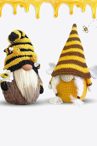2-Pack Bee Faceless Gnomes