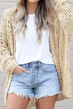 Load image into Gallery viewer, Openwork Long Sleeve Cardigan