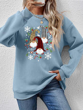 Load image into Gallery viewer, Faceless Gnomes Graphic Drop Shoulder Sweatshirt