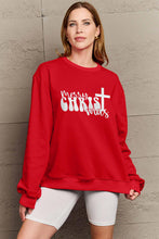 Load image into Gallery viewer, Simply Love Full Size MERRY CHRISTMAS Long Sleeve Sweatshirt