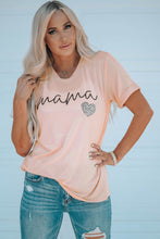 Load image into Gallery viewer, MAMA Heart Graphic Tee Shirt