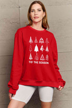 Load image into Gallery viewer, Simply Love Full Size Christmas Tree Graphic Sweatshirt