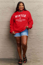 Load image into Gallery viewer, Simply Love Full Size WINTER WONDERLAND ALUMNI Graphic Long Sleeve Sweatshirt