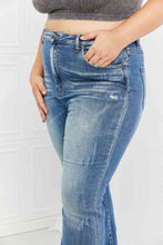 Load image into Gallery viewer, RISEN Full Size Iris High Waisted Flare Jeans