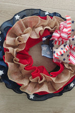 Load image into Gallery viewer, Independence Day Knit Wall Wreath