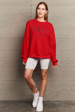 Load image into Gallery viewer, Simply Love Full Size MERRY AND BRIGHT Graphic Sweatshirt