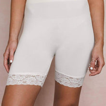 Load image into Gallery viewer, Lace trim layering shorts