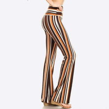 Load image into Gallery viewer, Boho Striped Bell bottom palazzo pants
