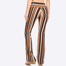 Load image into Gallery viewer, Boho Striped Bell bottom palazzo pants