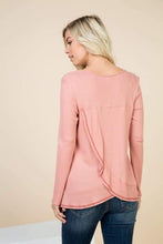 Load image into Gallery viewer, Long Sleeve Solid Waffle knit Top
