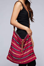 Load image into Gallery viewer, Tribal Print Cross Body Tote SALE