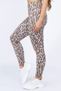 Leopard workout leggings