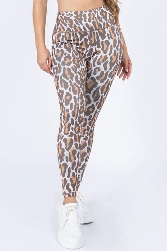 Leopard workout leggings