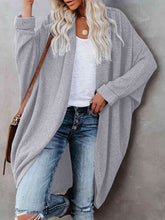 Load image into Gallery viewer, Open Front Long Sleeve Cardigan