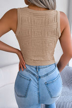 Load image into Gallery viewer, Cutout Sleeveless Knit Top