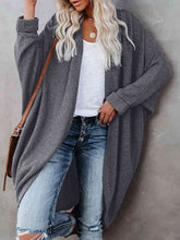 Load image into Gallery viewer, Open Front Long Sleeve Cardigan