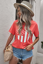 Load image into Gallery viewer, Stars and Stripes Graphic Tee Shirt