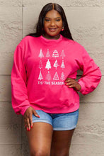 Load image into Gallery viewer, Simply Love Full Size Christmas Tree Graphic Sweatshirt