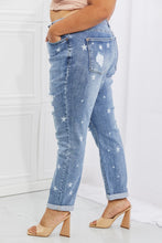 Load image into Gallery viewer, Judy Blue Sarah Full Size Star Pattern Boyfriend Jeans