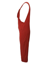Load image into Gallery viewer, Sleeveless Straight Neck Pocketed Jumpsuit