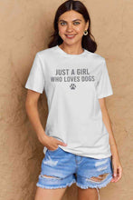 Load image into Gallery viewer, Simply Love Full Size Dog Paw Graphic Cotton T-Shirt