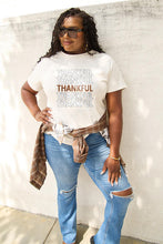 Load image into Gallery viewer, Simply Love Full Size THANKFUL Short Sleeve T-Shirt