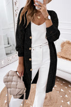 Load image into Gallery viewer, V-Neck Long Sleeve Cardigan
