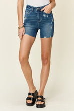 Load image into Gallery viewer, Judy Blue Full Size Tummy Control High Waist Denim Shorts
