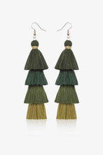 Load image into Gallery viewer, Layered Tassel Earrings