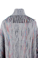 Load image into Gallery viewer, Fringe Detail Printed Poncho