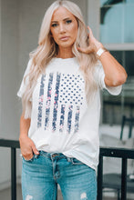 Load image into Gallery viewer, Stars and Stripes Graphic Tee