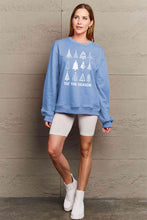 Load image into Gallery viewer, Simply Love Full Size Christmas Tree Graphic Sweatshirt