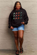 Load image into Gallery viewer, Simply Love Full Size Graphic Long Sleeve Sweatshirt