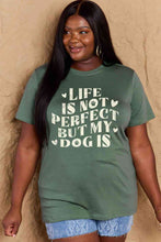 Load image into Gallery viewer, Simply Love Full Size Dog Slogan Graphic Cotton T-Shirt