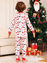 Load image into Gallery viewer, Reindeer Print Top and Pants Set