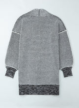 Load image into Gallery viewer, Heathered Open Front Longline Cardigan
