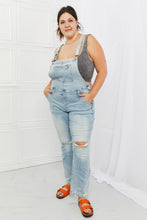 Load image into Gallery viewer, Judy Blue Melina Full Size Distressed Straight Leg Overalls