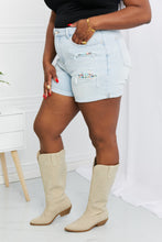 Load image into Gallery viewer, Judy Blue Full Size Distressed Cuff Denim Shorts