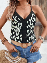 Load image into Gallery viewer, Leopard V-Neck Cami