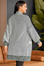 Load image into Gallery viewer, Plus Size Open Front Longline Cardigan