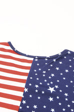 Load image into Gallery viewer, Stars and Stripes V-Neck Tee