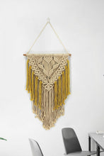 Load image into Gallery viewer, Contrast Fringe Macrame Wall Hanging