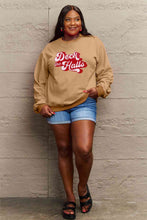 Load image into Gallery viewer, Simply Love Full Size DECK THE HALLS Graphic Sweatshirt