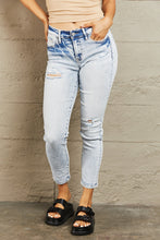 Load image into Gallery viewer, BAYEAS Mid Rise Acid Wash Skinny Jeans