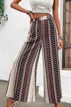 Load image into Gallery viewer, Floral High Waist Wide Leg Pants