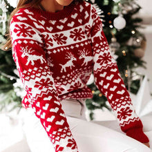 Load image into Gallery viewer, Christmas Raglan Sleeve Sweater