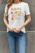 Load image into Gallery viewer, Simply Love Full Size MAMA MY MOM BRUH Graphic Cotton Tee