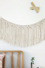 Load image into Gallery viewer, Macrame Fringe Wall Hanging Decor