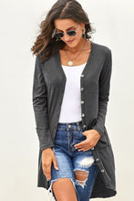 Load image into Gallery viewer, V-Neck Long Sleeve Cardigan with Pocket